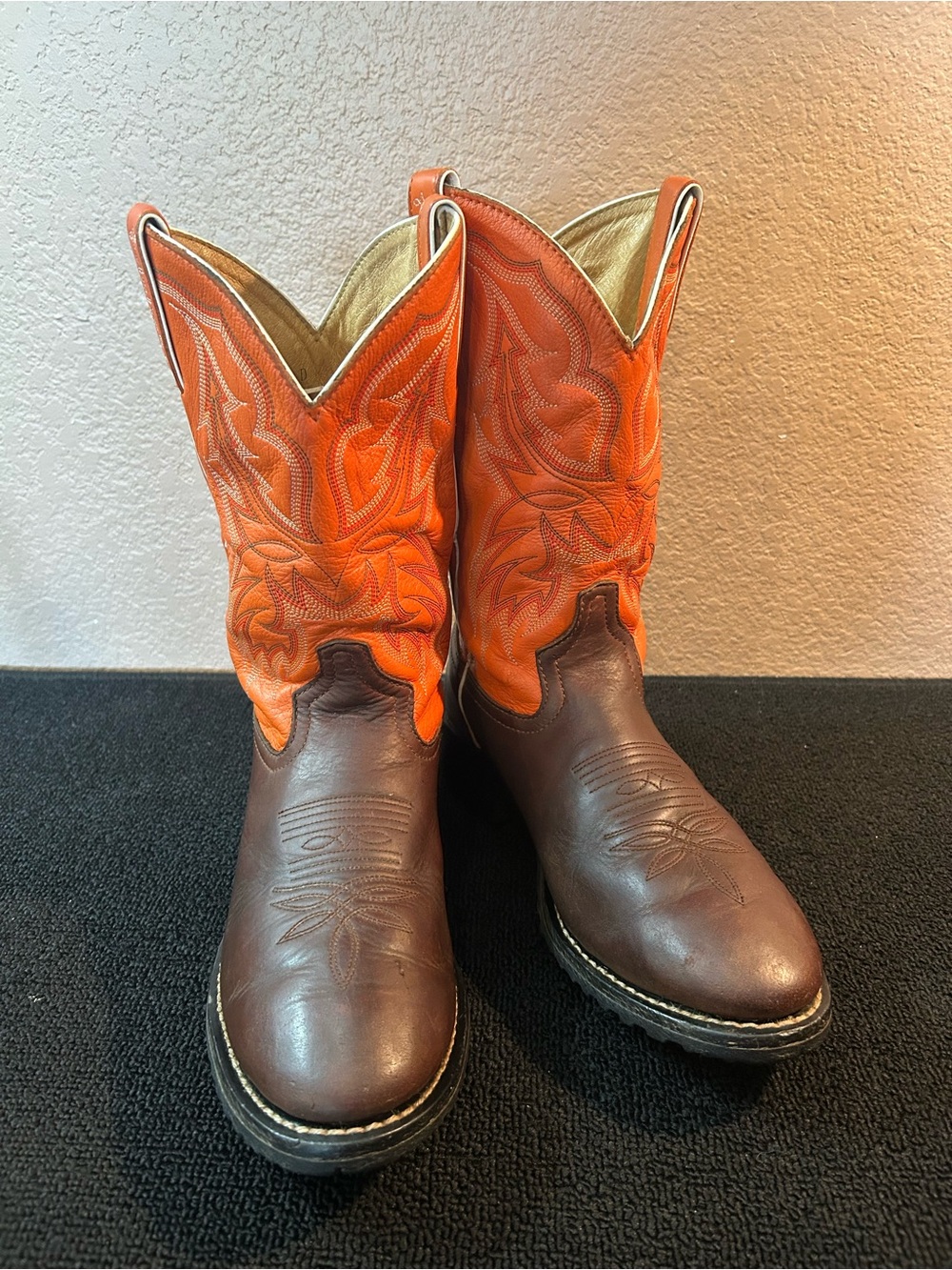 Tony Lama TLX Performance Boots Men 7.5 D Bullhide Cowboy Western XT6001